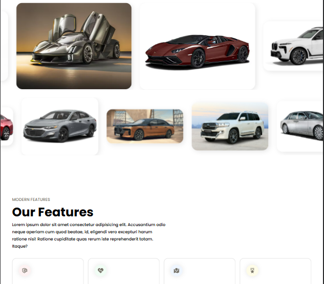 Car Rentals Web Template Using Html Css & JavaScript